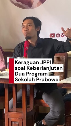 Video: JPPI Ragukan Keberlanjutan Sekolah Rakyat dan Sekolah Garuda