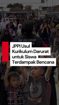Video: JPPI Nilai Kurikulum Darurat Penting bagi Siswa Terdampak Bencana