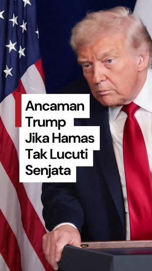 Video Ancaman Trump Jika Hamas Tak Lucuti Senjata: Ada Konsekuensi Berat!
