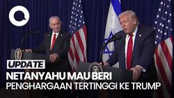 Video Netanyahu Mau Kasih Trump Penghargaan: Belum Pernah Diberi ke Non-Israel