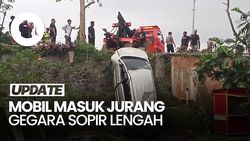 Video Mobil Masuk Jurang di Polanharjo Klaten gegara Liat Google Maps