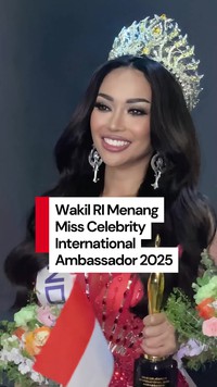 Video: Cerita Karina Icha Menang Miss Celebrity International Ambassador 2025