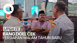 Video Wagub Rano Cek Persiapan Perayaan Malam Tahun Baru 2026 di HI