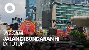 Video: Jalan di Bundaran HI Ditutup Jelang Malam Tahun Baru