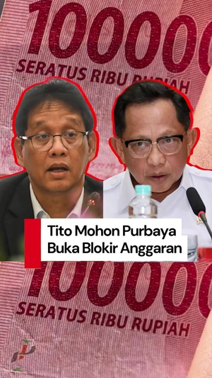 Video: Kala Mendagri Tito Minta Purbaya Buka Blokir Anggaran