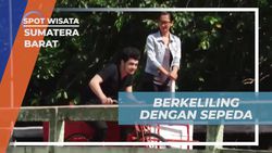 Berkeliling Indahnya Pulau Sikuai dengan Sepeda, Sumatera Barat