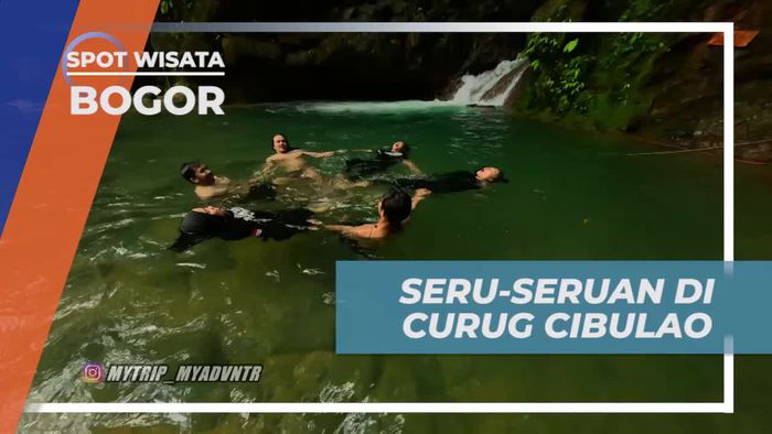 Bersenang-senang di Curug Cibulao yang Memikat, Bogor