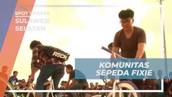 Bergabung dengan Komunitas Sepeda Fixie di Sulawesi Selatan  