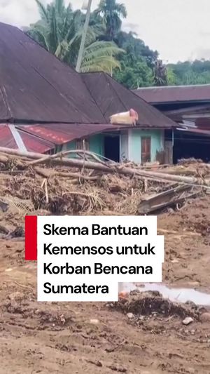 Video Kemensos Siapkan Bantuan Rp 450 ribu Per Bulan untuk Korban Bencana Sumatera