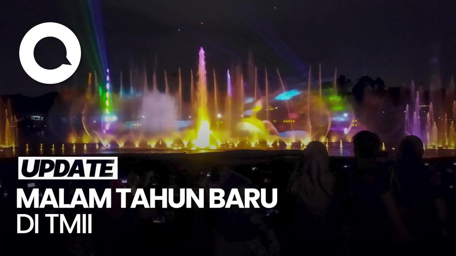 Video Malam Tahun Baru di TMII: Doa Bersama-Aksi Nyalakan 1.000 Lilin