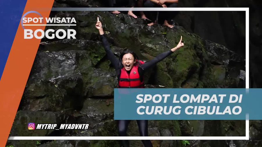 Lompat Seru dari Spot Menarik di Curug Cibulao, Bogor