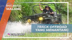 Uji Adrenalin di Track Offroad yang Menantang, Malang