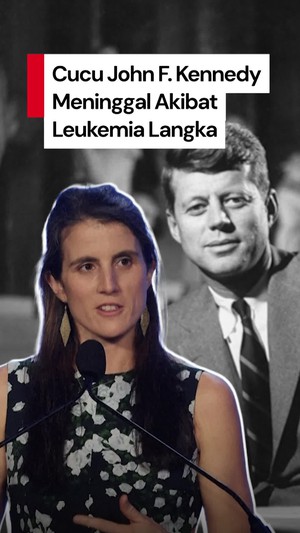 Video: Cucu John F. Kennedy Tatiana Schlossberg Meninggal Dunia