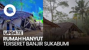 Video Rumah Warga Roboh dan Hanyut Terseret Banjir Sukabumi 