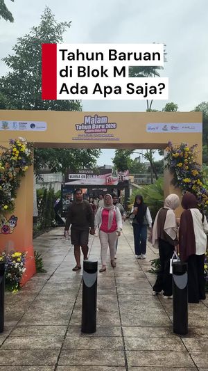 Video: Tahun Baruan di Blok M, Ada Apa Aja ya?