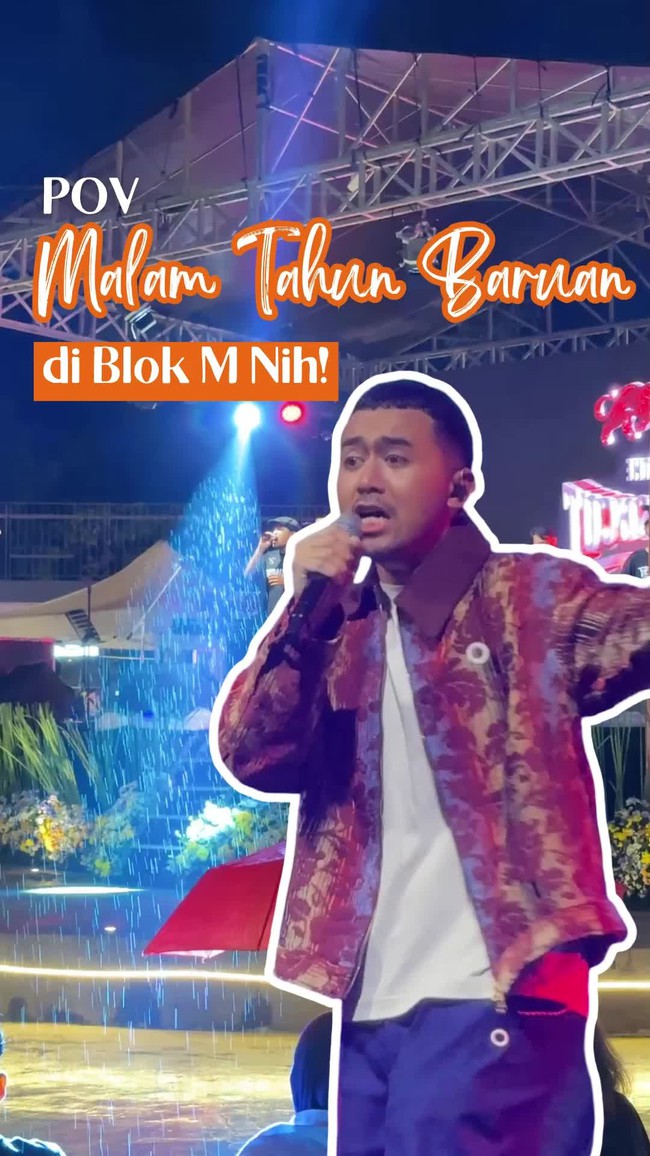 Video: POV Tahun Baruan di Blok M