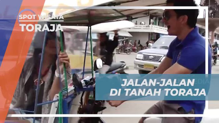 Berkeliling Ceria dengan Bentor di Tanah Toraja