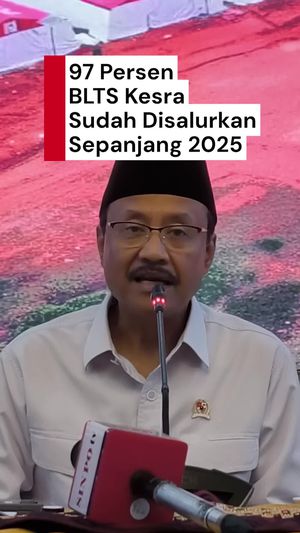 Video Laporan Mensos: BLTS Kesra Sudah Tersalurkan 97% di Periode 2025