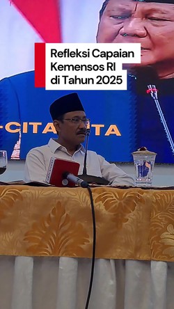Video Mensos Gus Ipul Ungkap Capaian Jaminan Sosial Kemensos di 2025