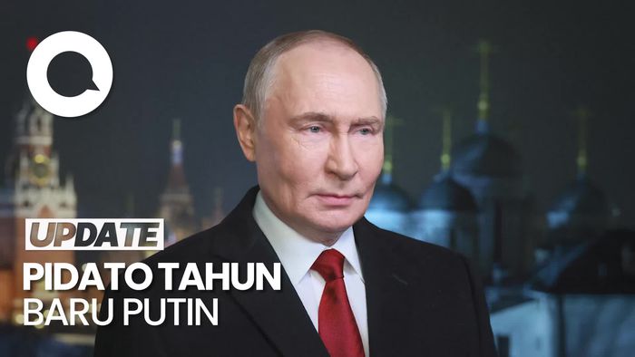 Video: Pidato Tahun Baru, Putin Yakin Rusia Bakal Menang Lawan Ukraina