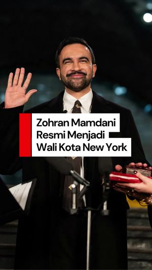 Video: Sumpah dengan Al-quran, Zohran Mamdani Resmi Jadi Wali Kota New York
