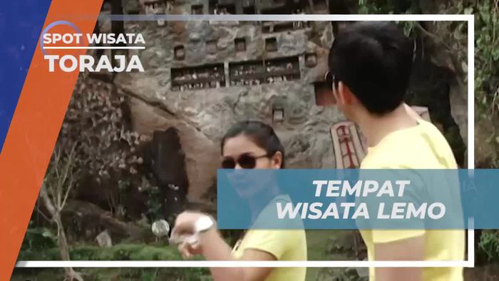 Mengagumi Boneka Unik di Tempat Wisata Lemo, Toraja