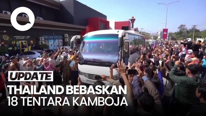 Video: Thailand Bebaskan 18 Tentara Kamboja Usai Sepakat Gencatan Senjata