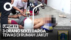 Video: 3 Orang Sekeluarga Ditemukan Tewas dalam Rumah di Jakut