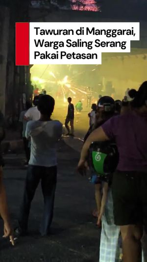 Video Aksi Tawuran di Manggarai Pecah di Awal Tahun 2026