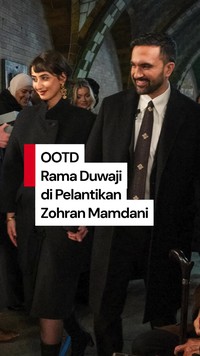 Video: Gaya Rama Duwaji, First Lady New York di Pelantikan Zohran Mamdani