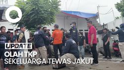 Video: Puslabfor Olah TKP Kasus Sekeluarga Tewas dalam Rumah di Jakut