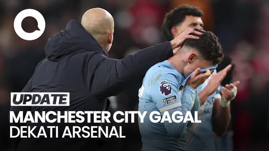 Video: Man City-Liverpool Imbang, Arsenal Nyaman di Puncak