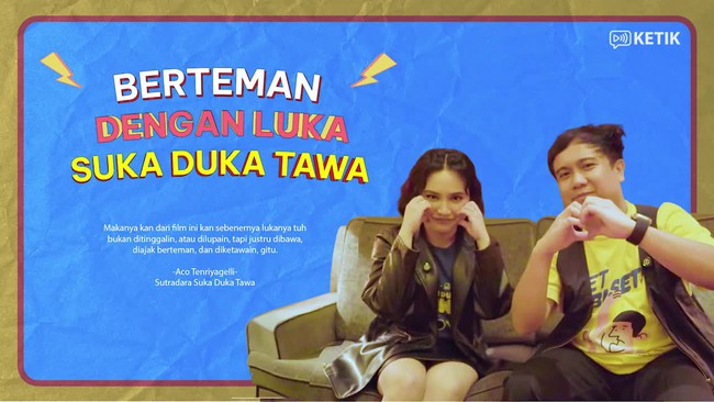 Video KETIK: Belajar Mentertawakan Luka dalam Suka Duka Tawa