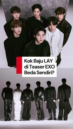 Video: EXO Rilis Foto Teaser Grup, Baju Putih LAY Munculkan Tanda Tanya