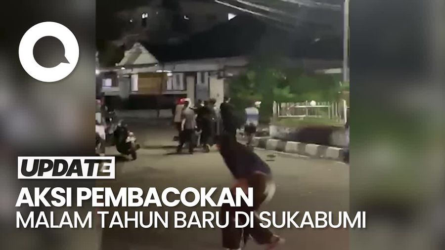 Video: Horor Malam Tahun Baru di Sukabumi, 4 Pemuda Dibacok