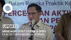 Video: Mendagri Tito Sebut Listrik dan SPBU di Aceh Tamiang Mulai Normal