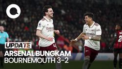 Video: Comeback Atas Bournemouth, Arsenal Kian Nyaman di Puncak
