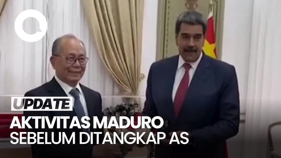 Video: Maduro Sempat Bertemu Utusan Khusus China Sebelum Ditangkap AS