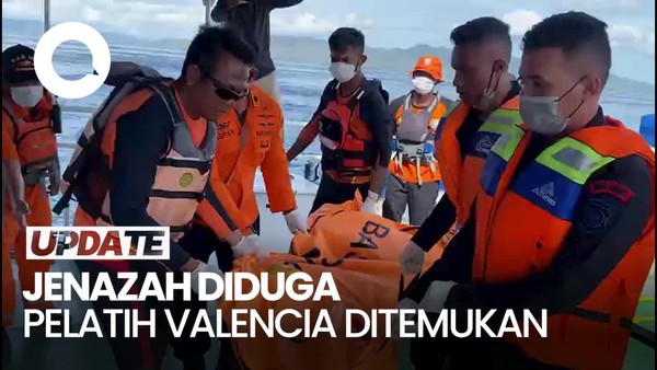 Video Jenazah Diduga Pelatih Valencia Ditemukan Mengapung