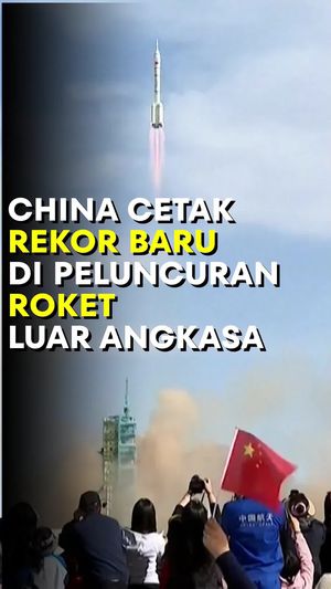Video: China Luncurkan 92 Roket Luar Angkasa Sepanjang 2025
