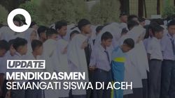 Video Mendikdasmen Semangati Siswa di Aceh: Kita Tak Boleh Kehilangan Cita-cita