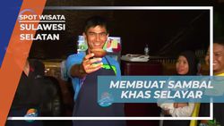 Meracik Sambal Khas Selayar yang Menggugah Selera di Sulawesi Selatan