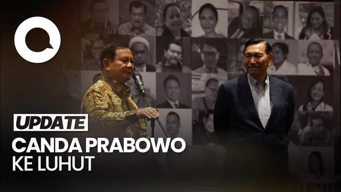 Video Prabowo Ungkit Kalah Pilpres: Waktu Itu Pak Luhut Nggak Dukung Saya Sih
