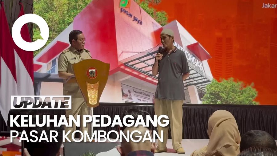 Video Pedagang Minta Pramono Permudah Akses Jalan Pasar Kombongan