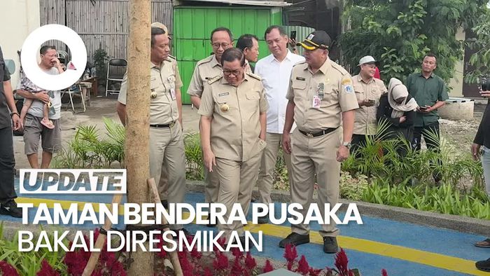 Video: Pramono Targetkan Taman Bendera Pusaka Diresmikan Bulan Depan