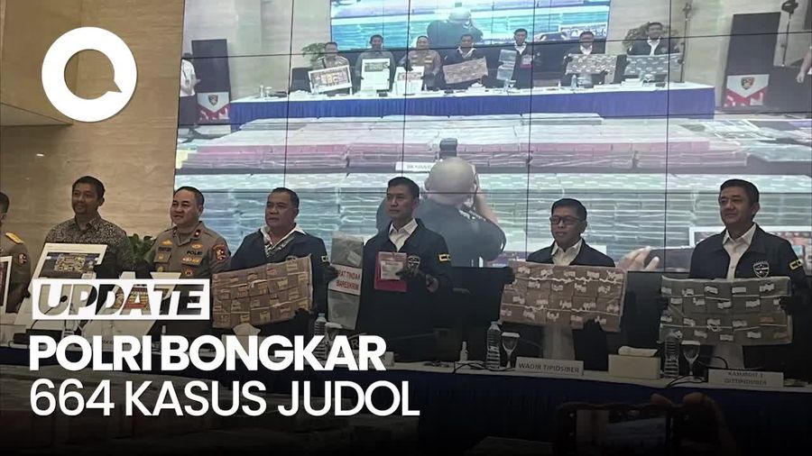 Video Polri Bongkar 664 Kasus Judol Sepanjang 2025, Sita Aset Rp 286 Miliar