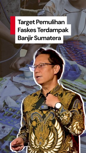 Video: Menkes Targetkan Pemulihan Faskes Rusak Akibat Banjir Sumatera Rampung Maret