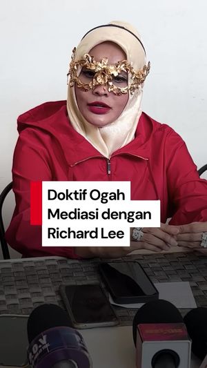 Video: Jadi Tersangka Laporan Richard Lee, Doktif Tak Ingin Mediasi