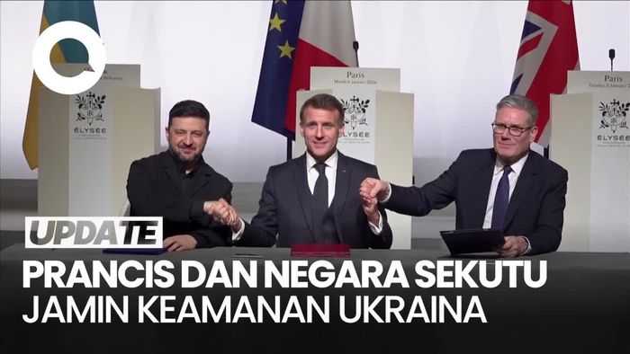 Video: Macron Jamin Keamanan Ukraina dari Ancaman Agresi