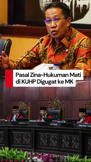 Video: Menkum Tak Masalah Pasal Zina-Hukuman Mati di KUHP Baru Digugat ke MK